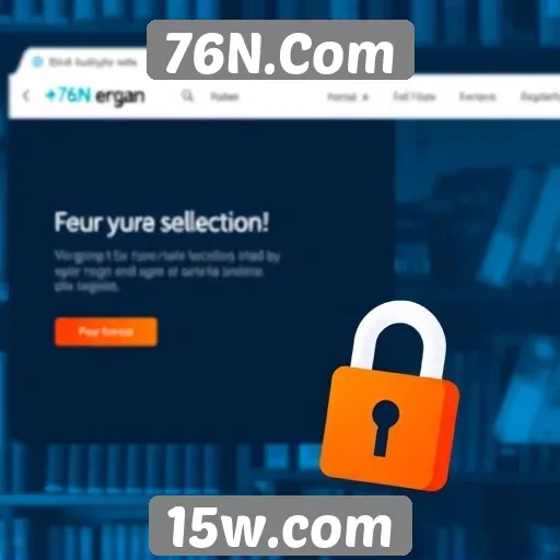 Análise de segurança no site 76N.Com